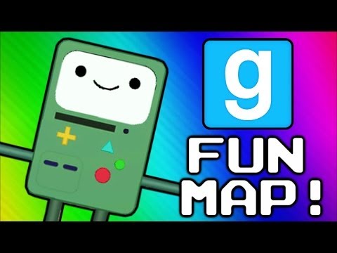 Gmod Adventure Map - 6 Challenges (Garry's Mod Sandbox Funny Moments)