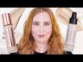 Revolution Conceal & Hydrate vs Conceal & Define Foundation | Dry Skin Comparison | Shade F1