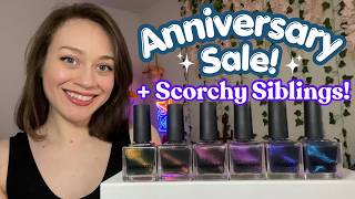 Cracked’s 3yr ANNIVERSARY SALE + Magnetic Topper Collection! 🧲🔥 Swatches, Comparisons + Review!