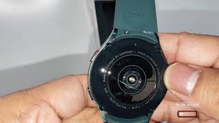 QUICK UNBOXING GALAXY WATCH4 44MM BLUETOOTH GREEN STRAP