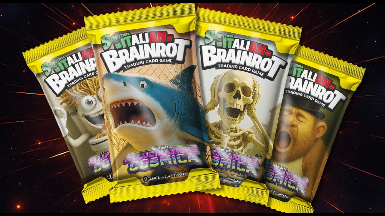 SKIFIDOL ITALIAN BRAINROT TCG - BETA SERIES. Eng. TVC
