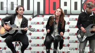 Halestorm - Here&#39;s To Us (Live &amp; Acoustic @ Download Festival 2012)