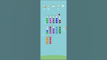 Ball Sort Advanced level 222    Ball Sort - Color Sort Puzzle, Yellow Bolt Studio, playlist