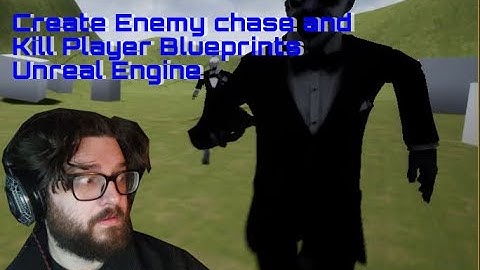 Enemy Chase and Kill Player on Overlap - Unreal Engine