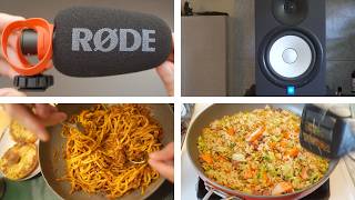 Rode VideoMicro II vs Sony A7III Internal Mic Tests 🎤 Music, Cooking & Eating Sounds for ASMR