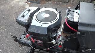 Craftsman II Briggs Opposed Twin 18hp What is that weird sound?