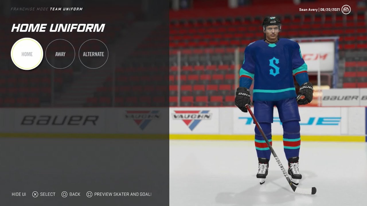 NHL 21 - MORE Custom Jersey Creation! 