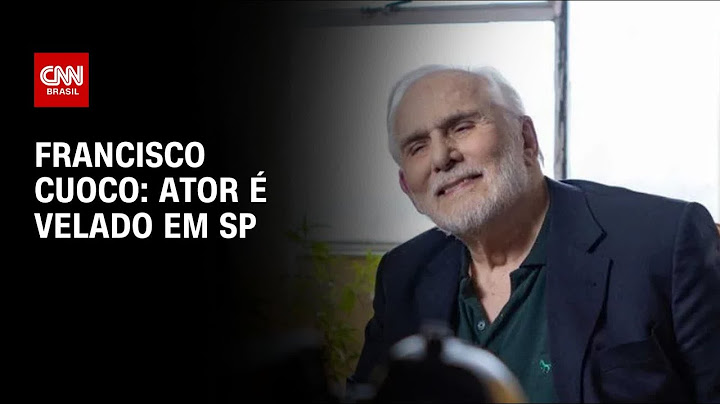 Francisco Cuoco: Fãs e familiares se despedem em velório do ator em SP  | CNN NOVO DIA
