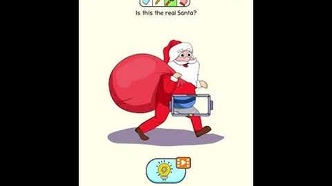 Delete Puzzle Erase Her: ALL LEVELS Is This The Real Santa Gameplay #sssbgames