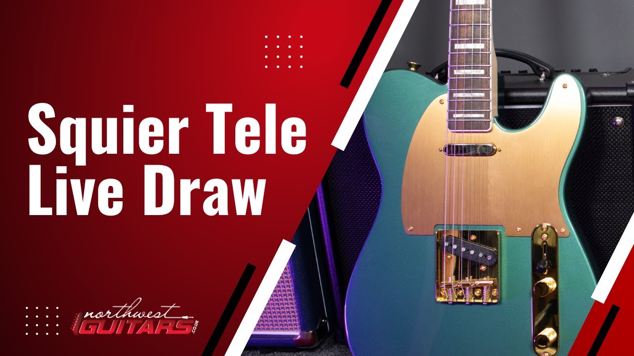 40th Anniversary Squier Telecaster Live Draw - YouTube