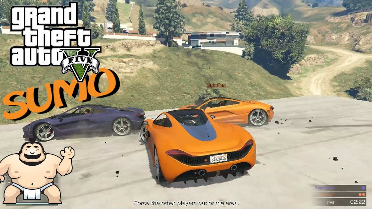 How To Play Sumo In Gta 5 GRAND THEFT AUTO V: SUMO | ADVERSARY MODE - YouTube