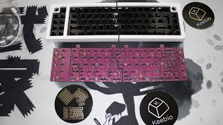 Quefrency 65% Split Mechanical Keyboard from Keebio Unboxing.