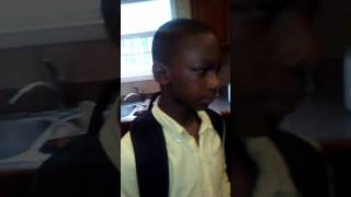 Principal at Livingston Elementary School slams my son on his face