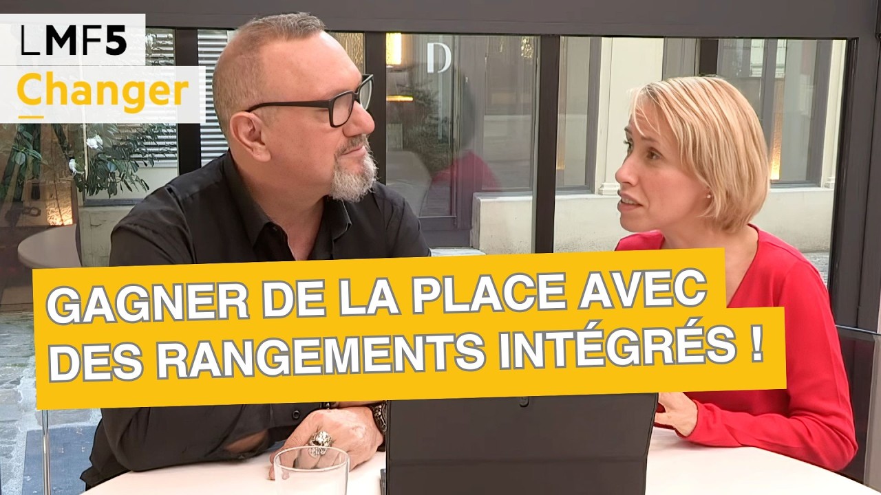 Gagner de la place avec des rangements intégrés ! - LMF5
