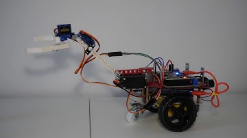 Robotic Arm with SG90, SG5010 and ESP8266