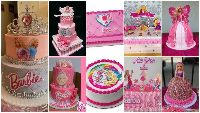 Bolo Rosa com glitter  Pretty birthday cakes, Glitter cake ideas, Barbie  doll birthday cake