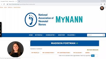 Volunteer Profile Tutorial