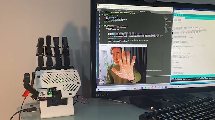 Biomimetic Robotic Hand - Demonstration