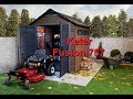 Keter Fusion 757 Outdoor Garden Storage Shed Keter Fusion 757 Outdoor Garden Storage Shed