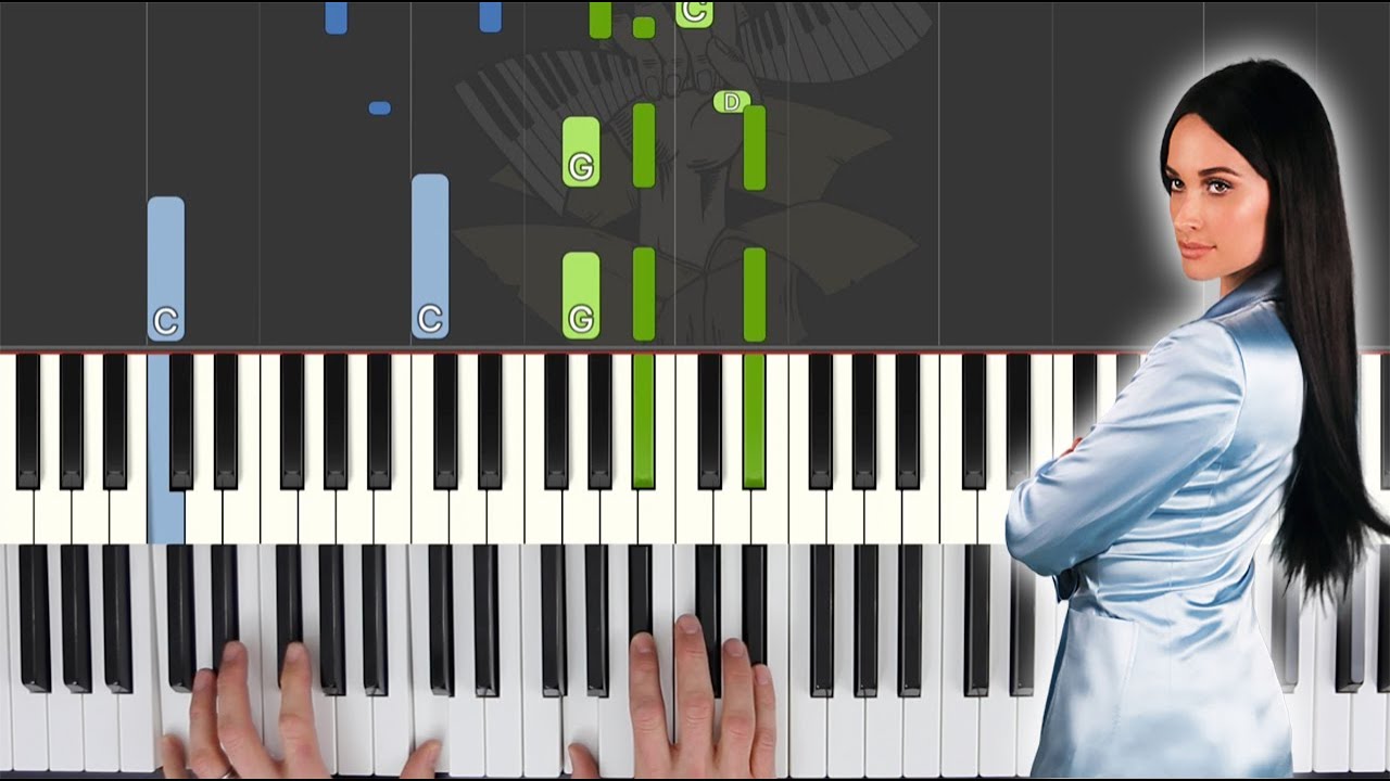 Rainbow (Kacey Musgraves) Piano Keyboard Tutorial YouTube