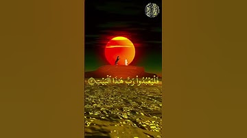 سورة قريش بصوت الشيخ سعد الغامدي #تلاوة_خاشعة #القرآن_الكريم #راحة_نفسية #اكسبلور #الحرم_المكي