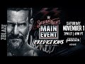 WWE Saturday Night's Main Event 11/1/25 Predictions