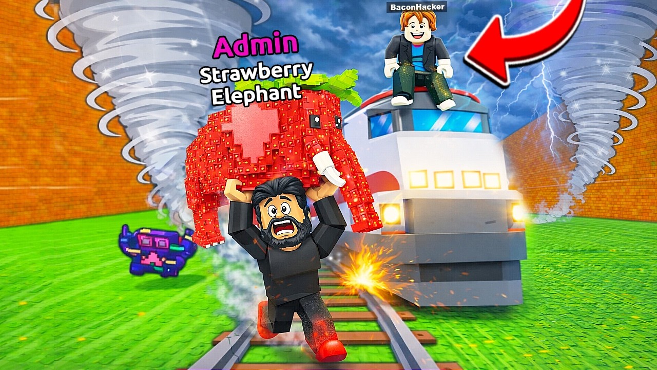 Bacon Hacker NU NE LASA SA SCAPAM in Chase Train for Brainrots!