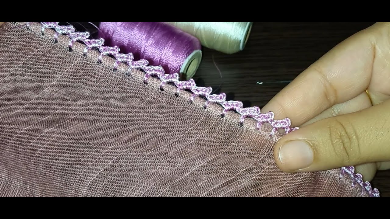 👌 wow unbelievable and very Fast Crochet Lace /Crochet Dupatta Lace in very easy method #crocheting