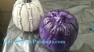 Part 3:De-mold and Cast with Pumpkin Glove Mold