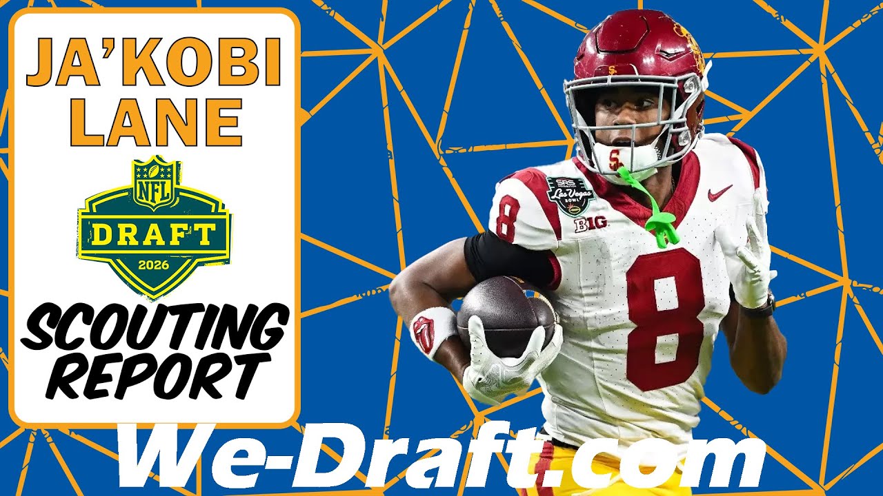 Ja'Kobi Lane Draft Evaluation | 6'4" WR With Rare Suddenness