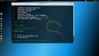 Come installare ed usare D-tect con Kali Linux screenshot 1