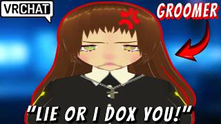 The Most Manipulative Groomer On VR Chat | VRChat Trolling