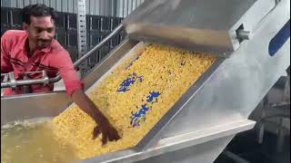 Continuous sweet corn processing line