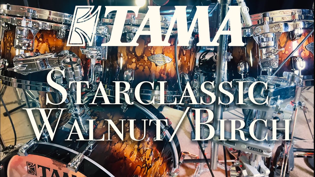 tama-starclassic-walnut-birch-drum-kit-test-drive-youtube