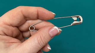 My 80-Year-Old Grandmother Taught Me This Secret With A Safety Pin! DIY
