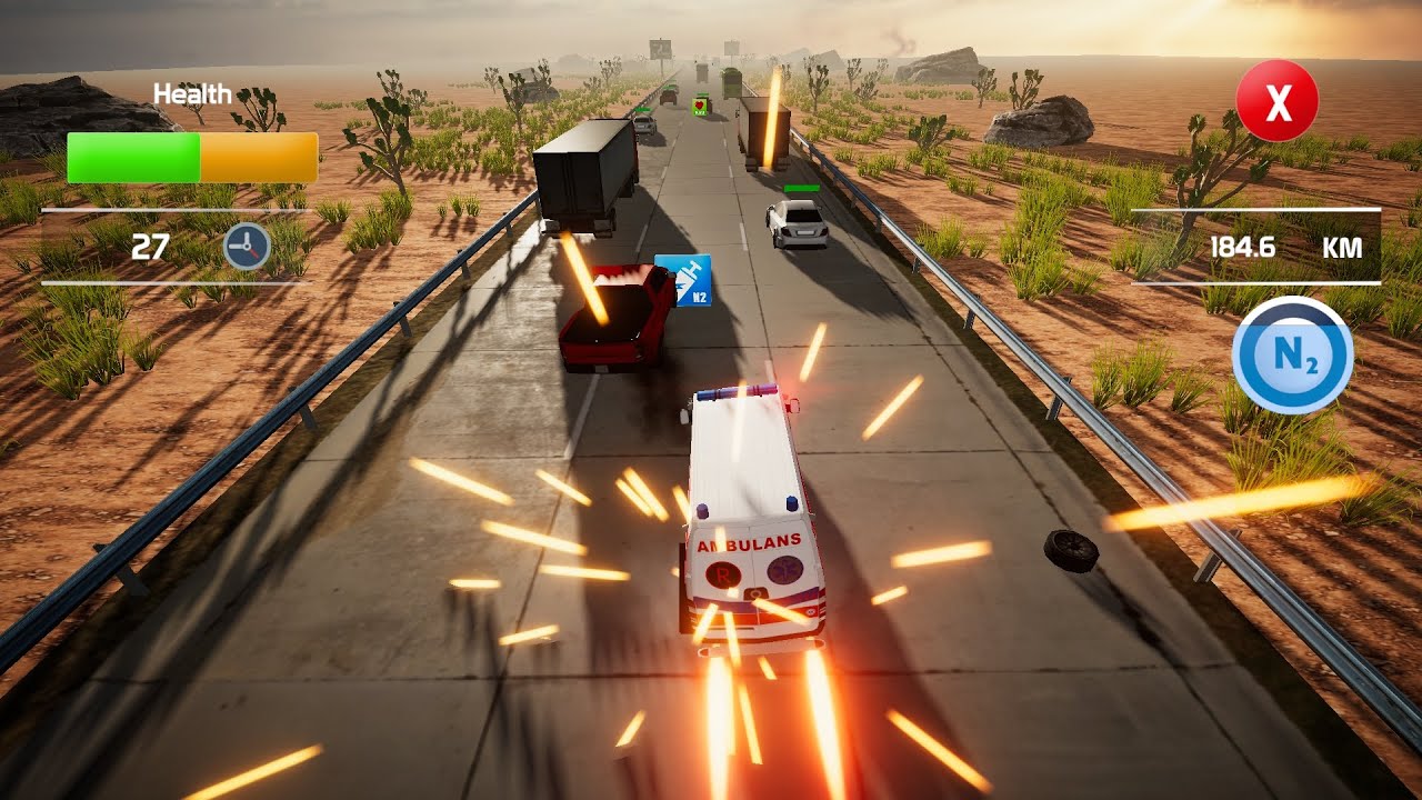 Traffic Racing Game, video preview 2