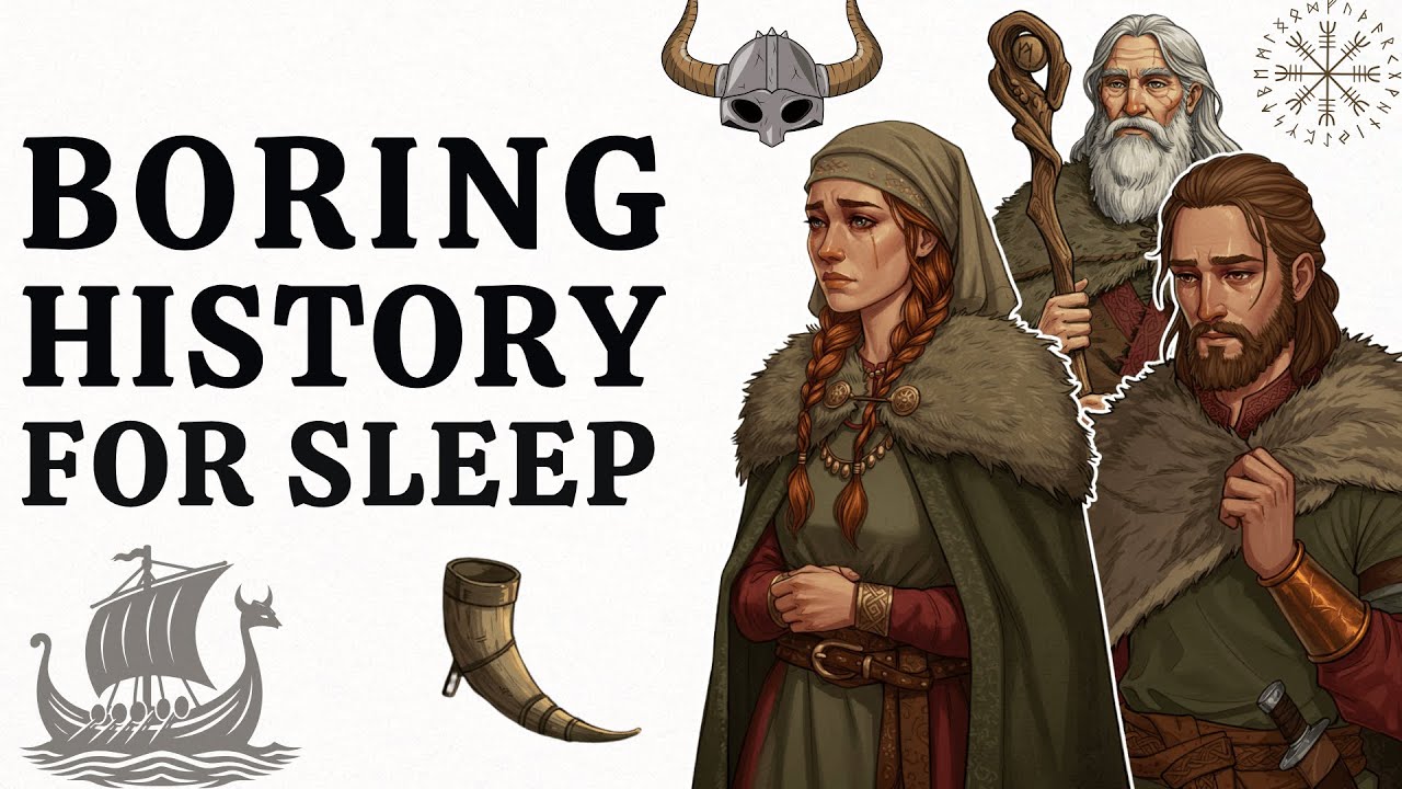 The Entire Story of Norse Myth to fall asleep to | Boring History For ...