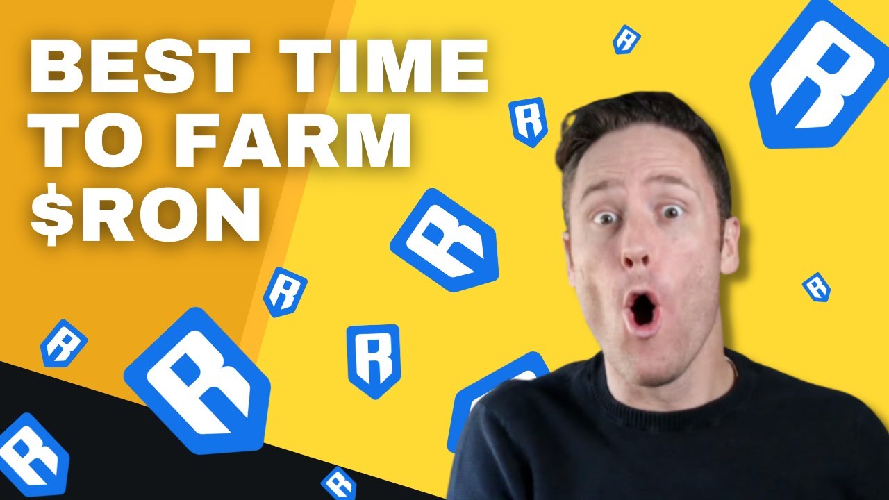 Right now is the best time to farm $RON!