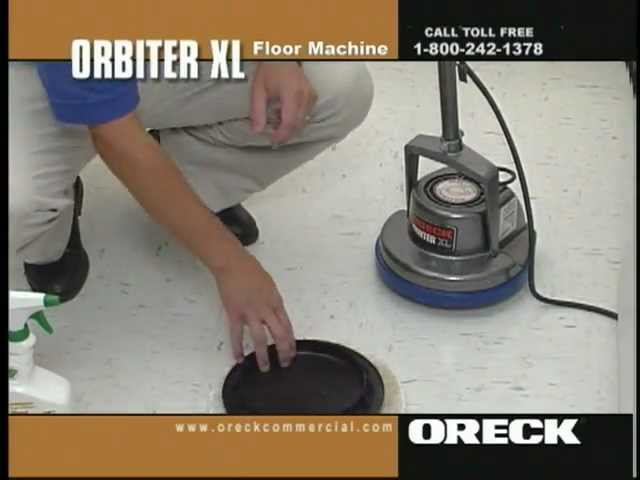 Oreck Commercial Orbiter Floor Machine, How To Clean Hardwood Floors With Oreck Orbiter