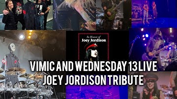 Wednesday 13 and VIMIC live: October 3, 2025 JOEY JORDISON TRIBUTE 