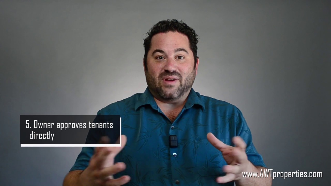 What's the process when I start working with AWT Property Management