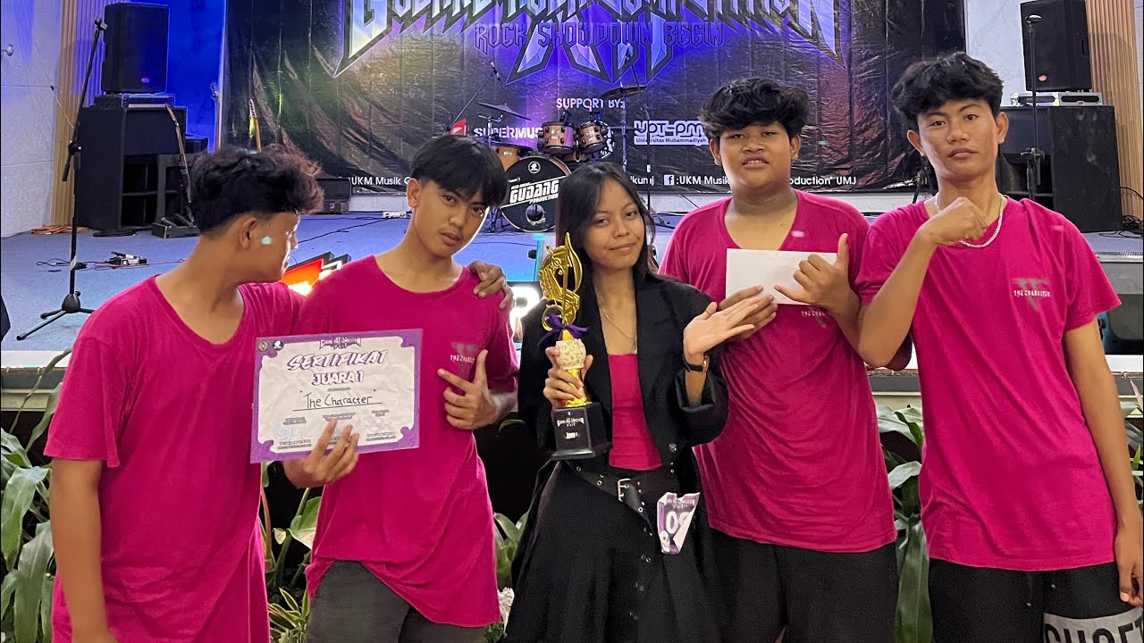 JUARA 1 GUDANG ROCK COMPETITION #12 2025 (The Character Band Situbondo)