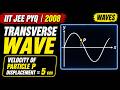 Velocity of Particle in Transverse Wave (2008)? IIT JEE II ADVANCE PHYSICS II IIT JEE MAIN