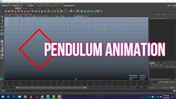 Pendulum Animation | Autodesk Maya 2016