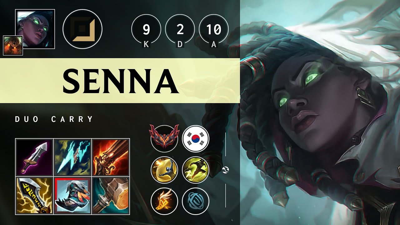 Senna ADC vs Zeri - KR Grandmaster Patch 25.12