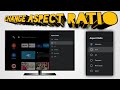 How to change aspect ratio on android tv  vu premium android tv