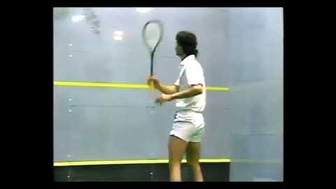 Jahansher Khan Squash Solo Drill Routines
