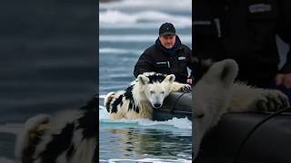 Brave Man Rescue Lost Polar Bear, And Journey Back To Its Mother