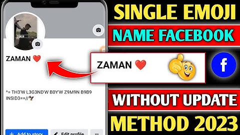 How to Create Emoji Name id Without update 2023 | Create Single Emoji 👿 Name Facebook id 2023
