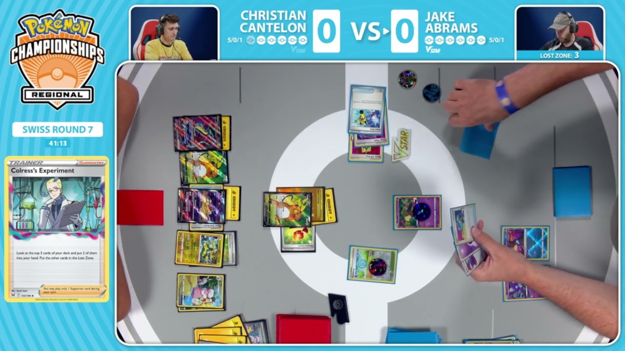 TCG Christian Canteleon Vs Jake Abrams - 2024 Pokémon Pittsburgh Regional Championships Swiss R7